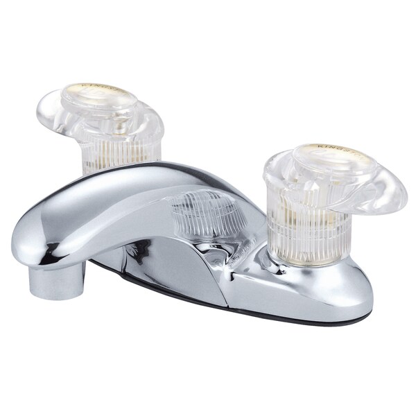 4" Centerset Bathroom Faucet, Chrome